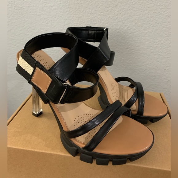 Azalea Wang Nordstrom Duffle heels 8.5 new - Picture 1 of 4